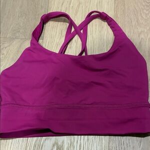 lululemon athletica Magenta Sports Bra